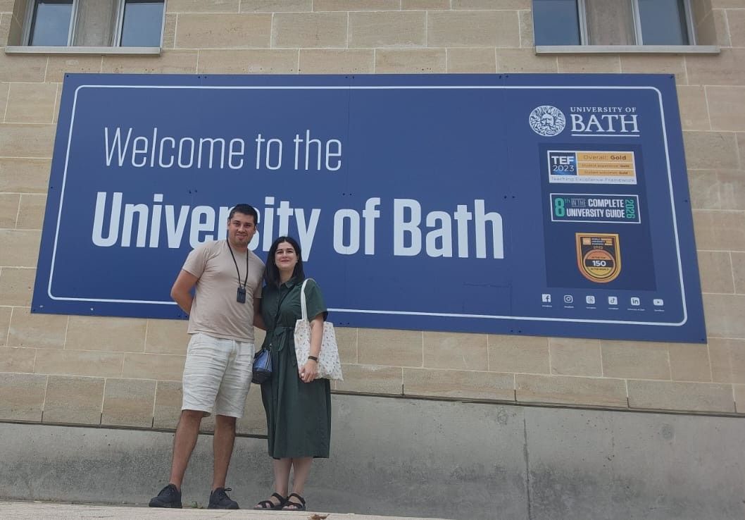 Dr Amanda Ramón Constantí visiting the University of Bath